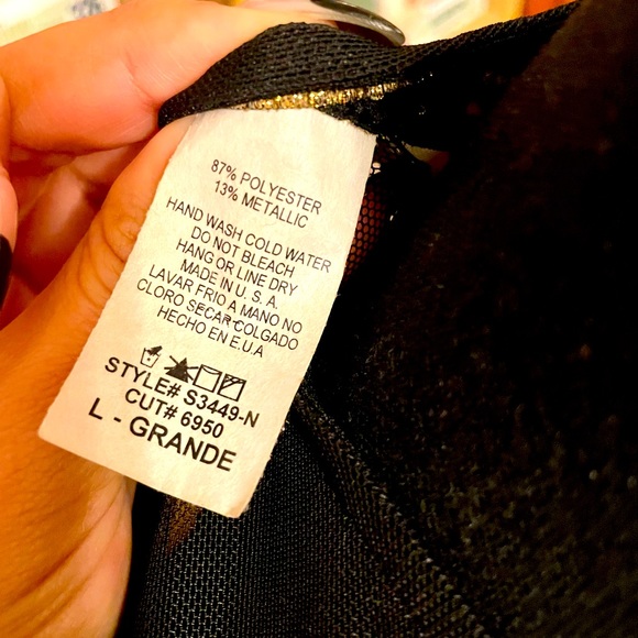 Holiday Dress 🤩 sz L - Picture 6 of 8